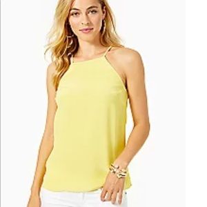 NWT Lilly Pulitzer Silk blouse, square neck!